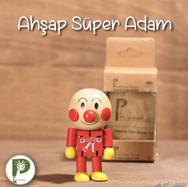 ahşap süper adam Ahşap Super Adam - Görsel 1